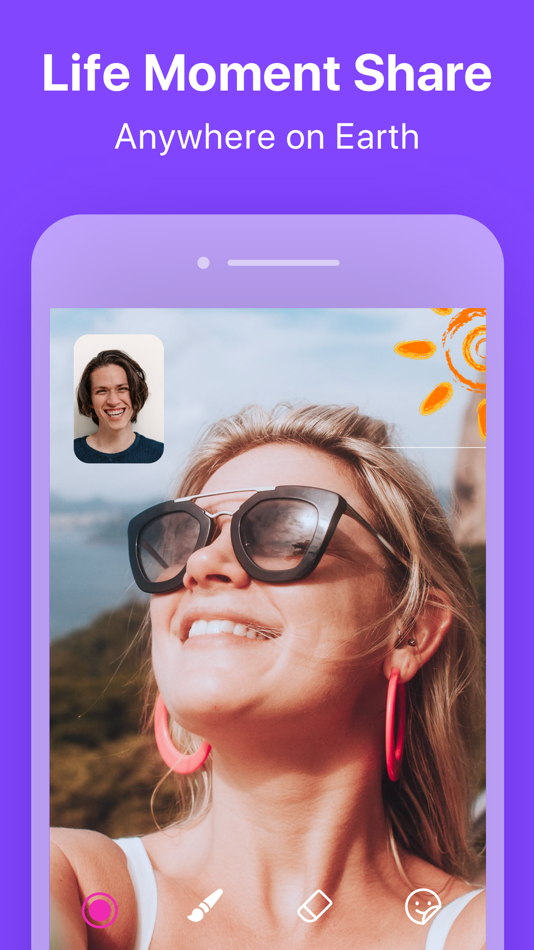 #7. SkyDuo - Video Calling & Chat (iOS) 由: Ningbo Juphoon System Software Co., Ltd.