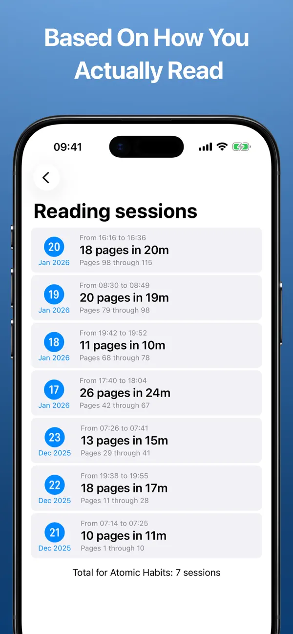 Screenshot #2 pour Reading Time - Book Tracker