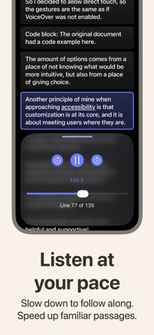 Xarra: Text to Speech Reader Screenshot 6 of 10