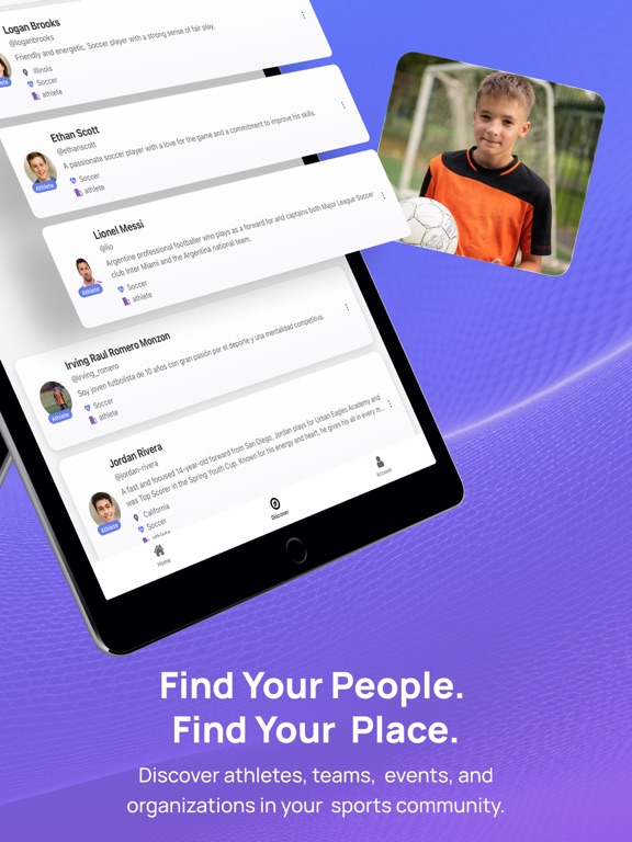 Tropheo iPad screenshot 2 - Sports app