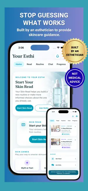 Your Esthi: Skin Care Coach screenshot 1