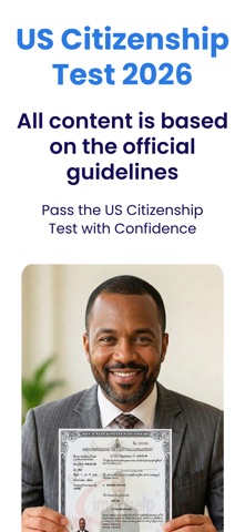 US Citizenship Test App 2026 iPhone screenshot