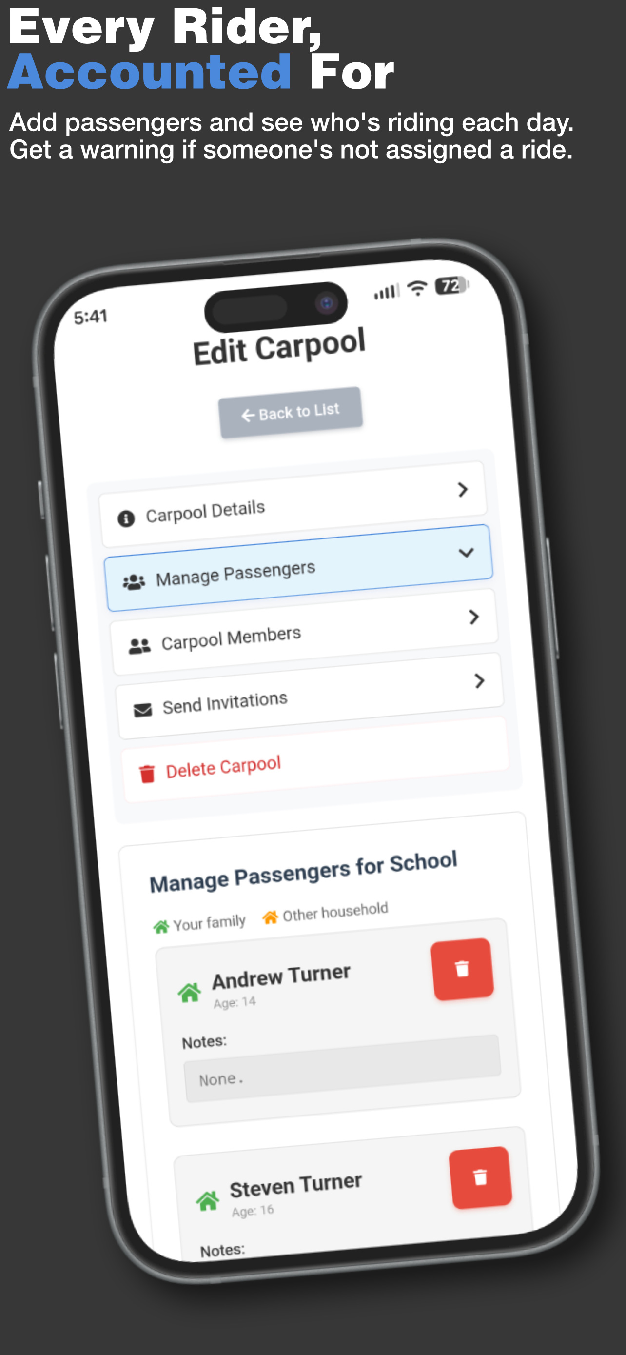 Carpool-Q screenshot 4