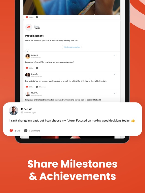 Get CaredFor iPad screenshot 4 - Social Networking app