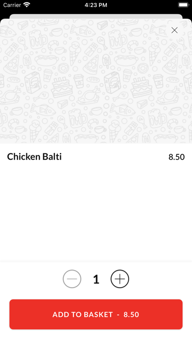 JusFood Screenshot