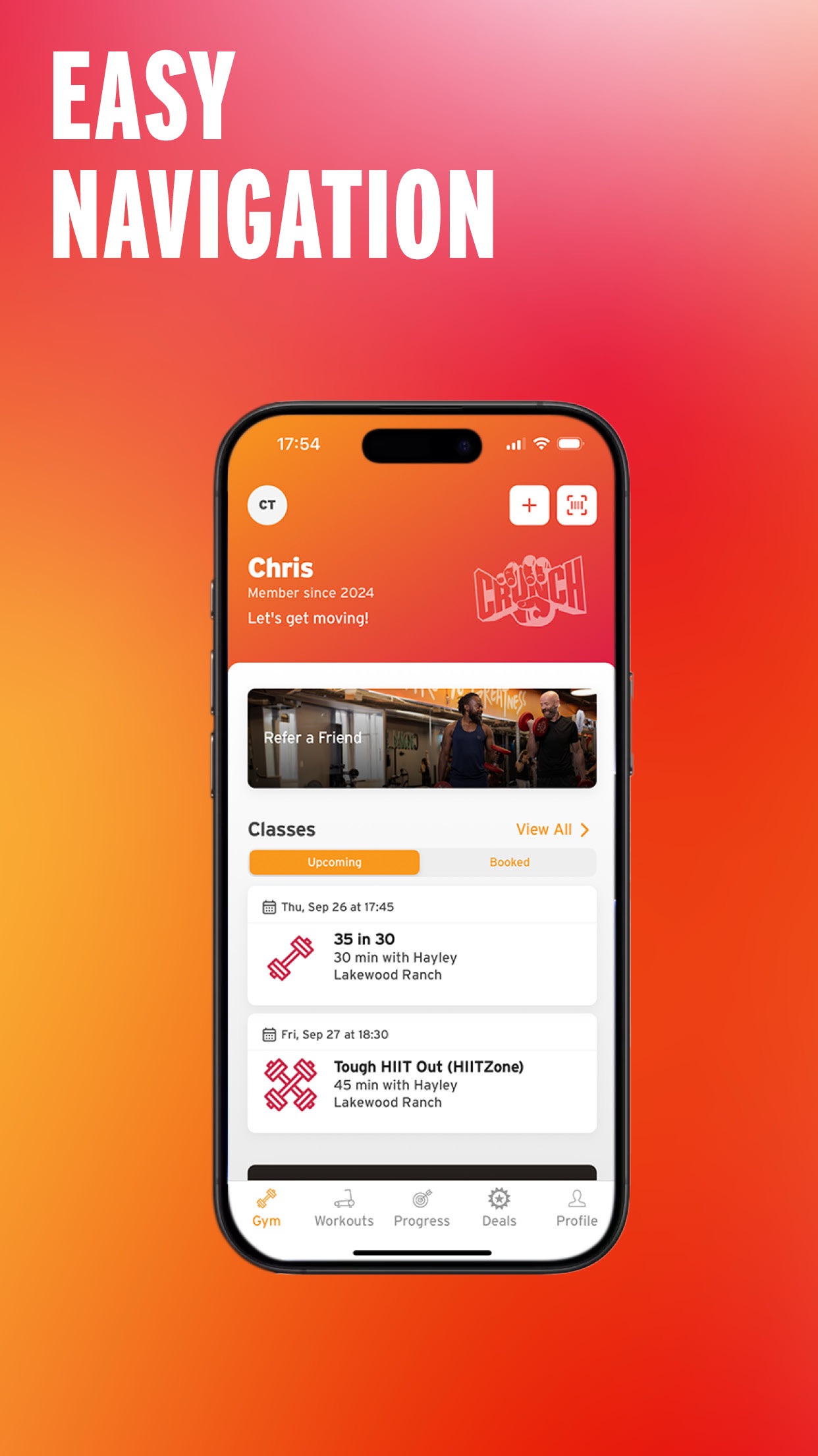 Crunch Fitness screenshot 1