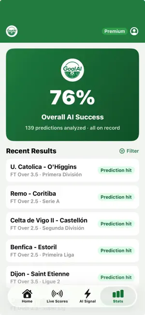 GoalAI screenshot 3