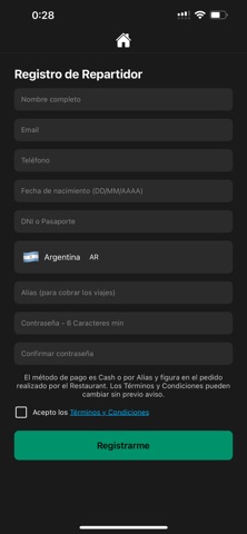 ComeYapp Repartidores screenshot