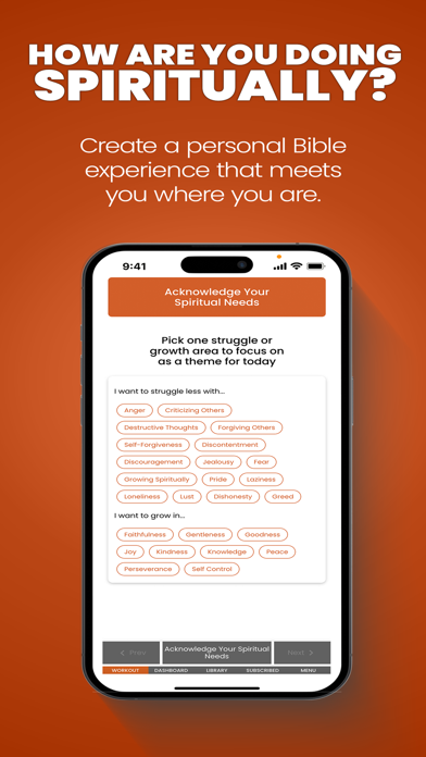GOtandem Spiritual Fitness App Screenshot