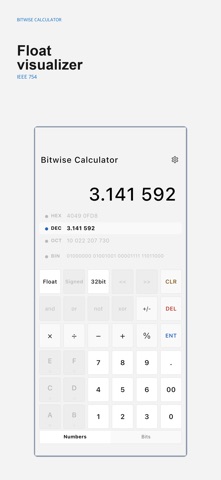 Bitwise Calculator Pro Screenshot 5 of 8