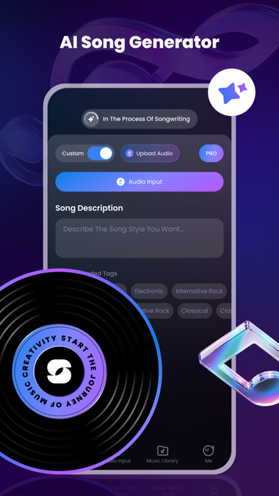 Screenshot #2 pour Song Demo AI - Music Generator