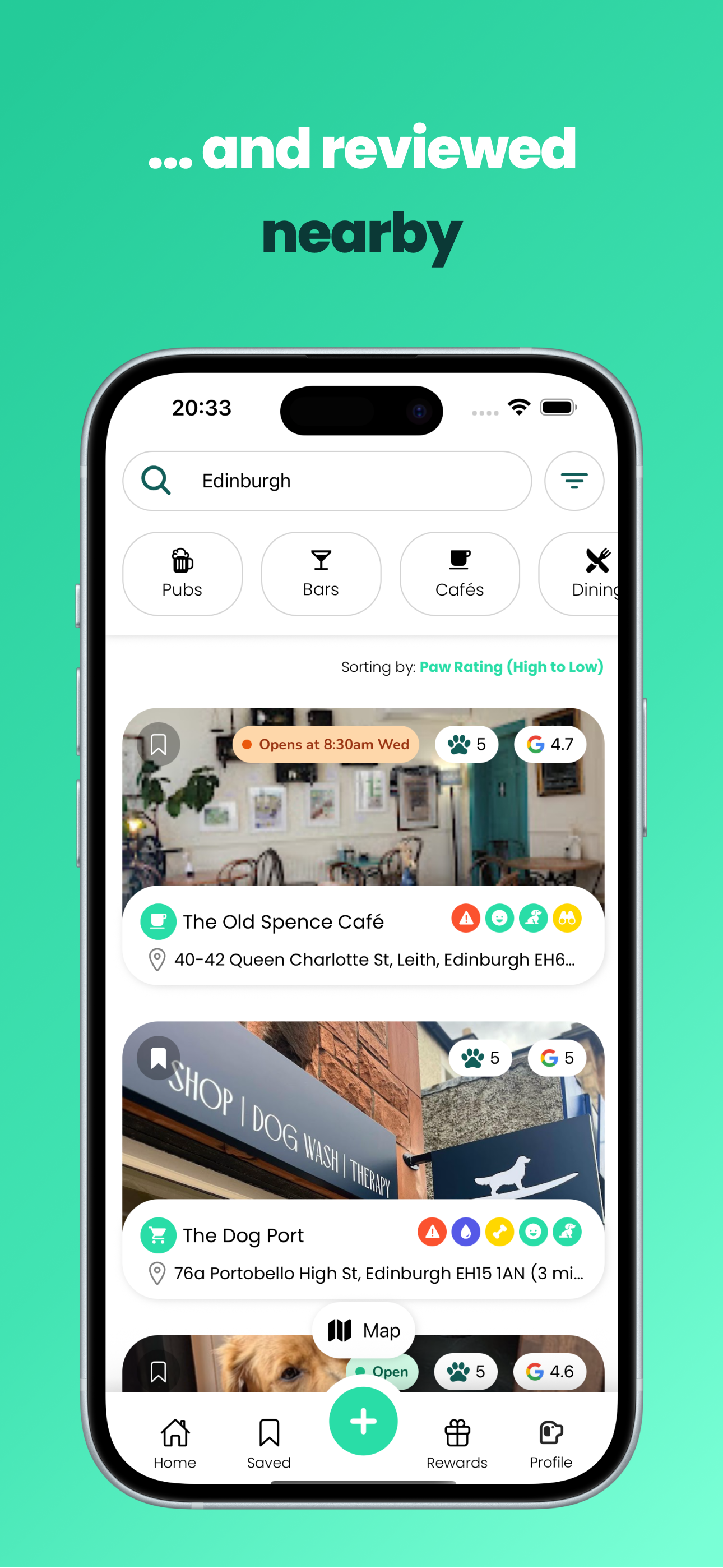 PawPal - Dog Friendly Places screenshot 3