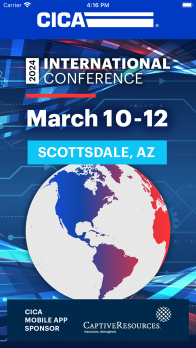 CICA International Conference Screenshot