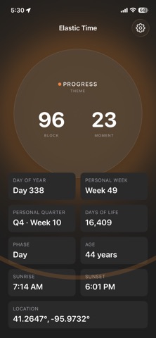 Elastic Time screenshot
