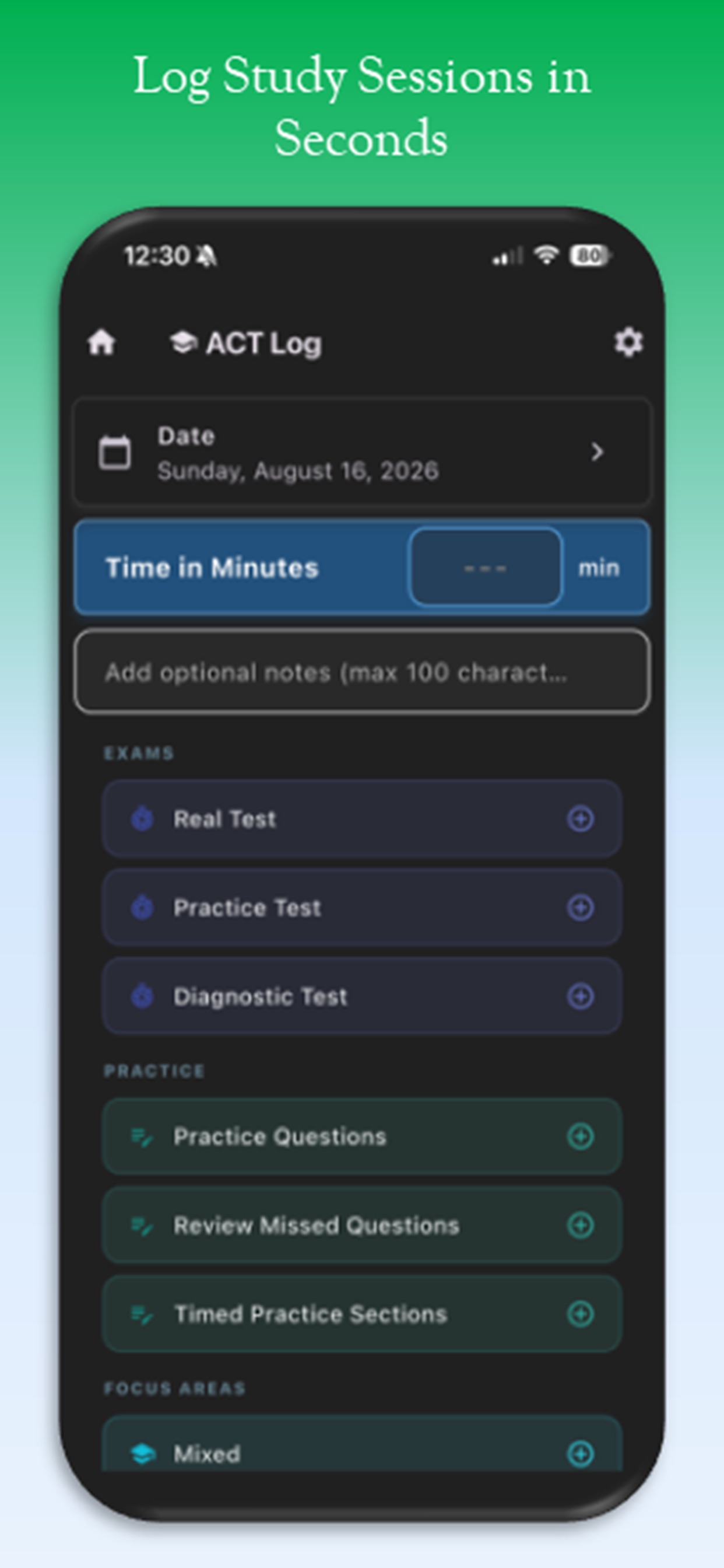 Screenshot 2 of StudyLog (SLog)