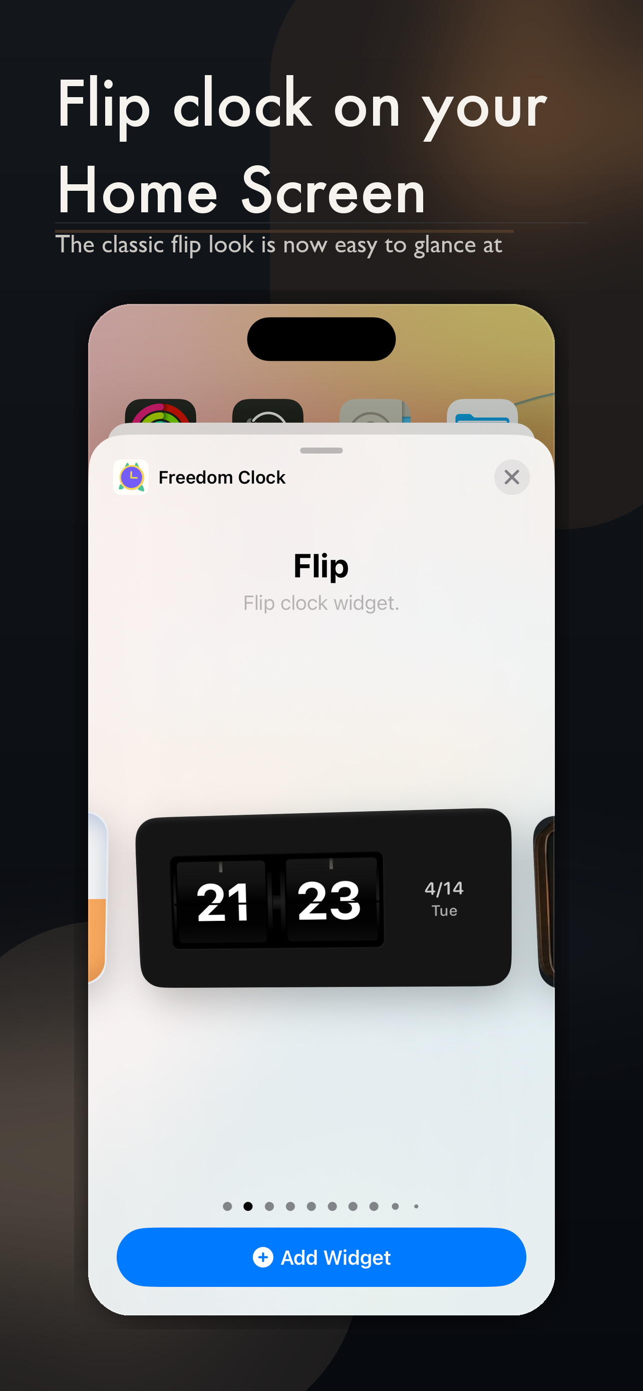 Freedom Desktop Clock