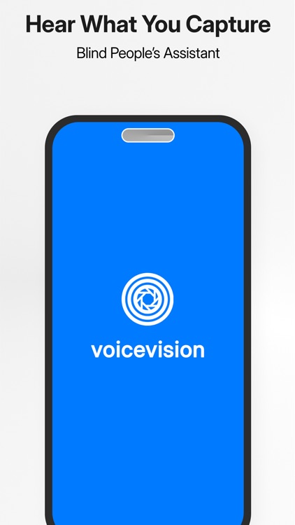 VoiceVision: Helping the Blind