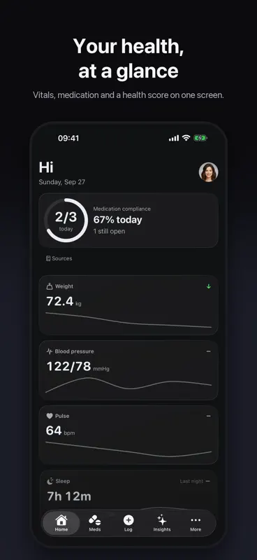 HealthLog - Companion App screenshot 1 of 4