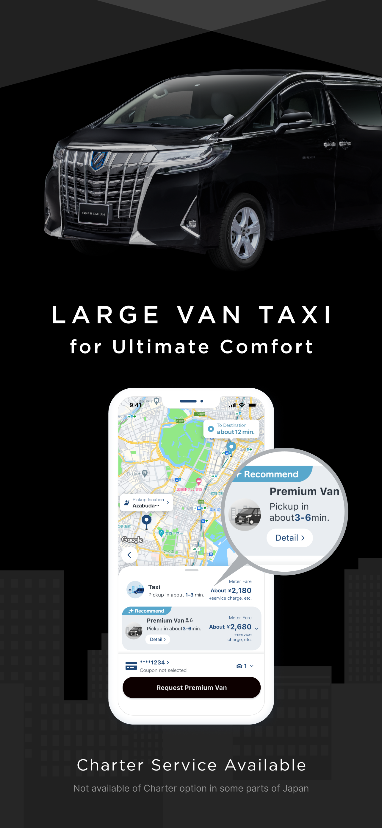 GO / Taxi app for Japan visit store screenshot 7