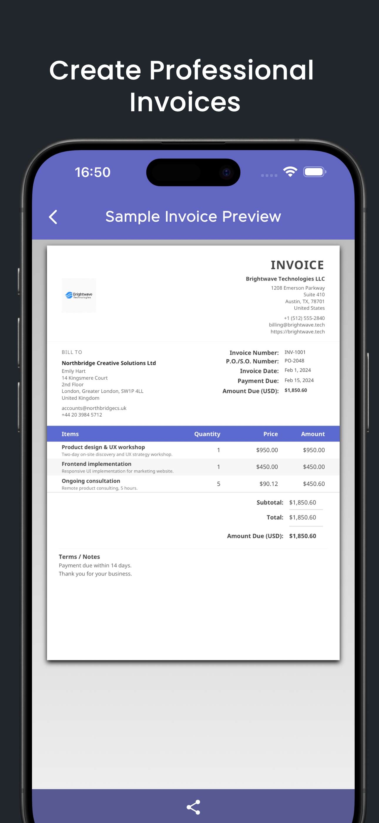 Invoice Marker – PDF Maker