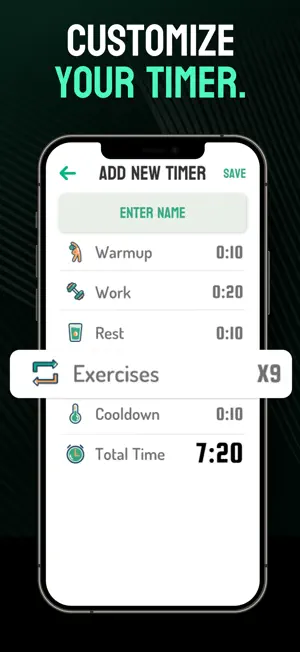 Simple Interval Timer: Flexy screenshot 3