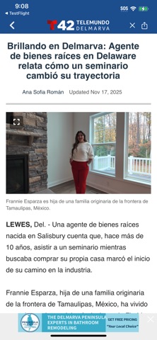 Telemundo Delmarva screenshot