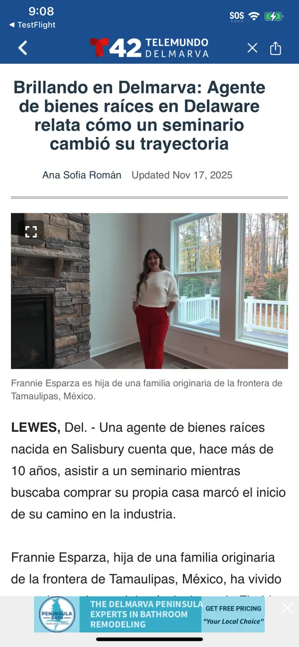 Screenshot #3 pour Telemundo Delmarva