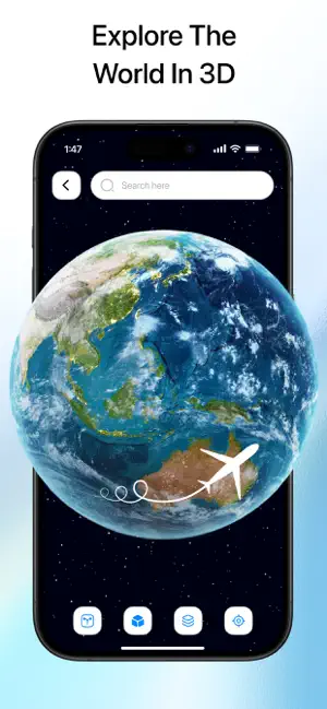 Mapvia: Travel Camera, GPS Map iPhone screenshot 2