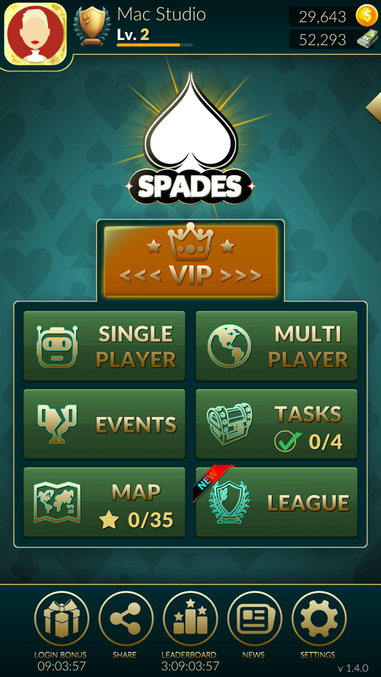 #1. Spades Kings (iOS) Podle: Dharmendra Tomar