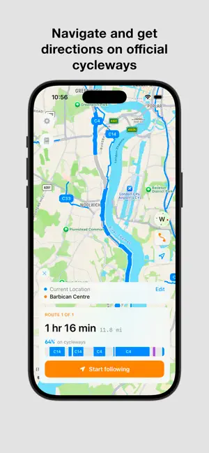 London Cycling Companion screenshot 1