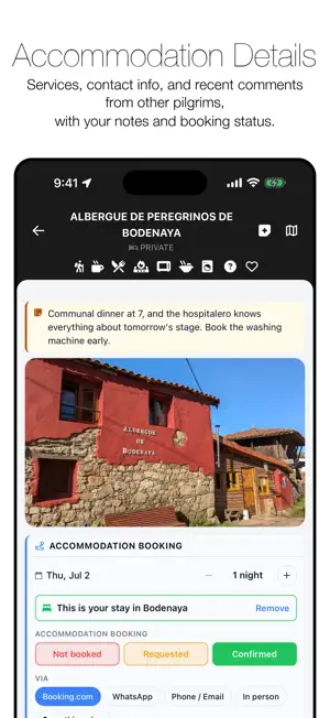 Wise Pilgrim Camino Primitivo screenshot 4