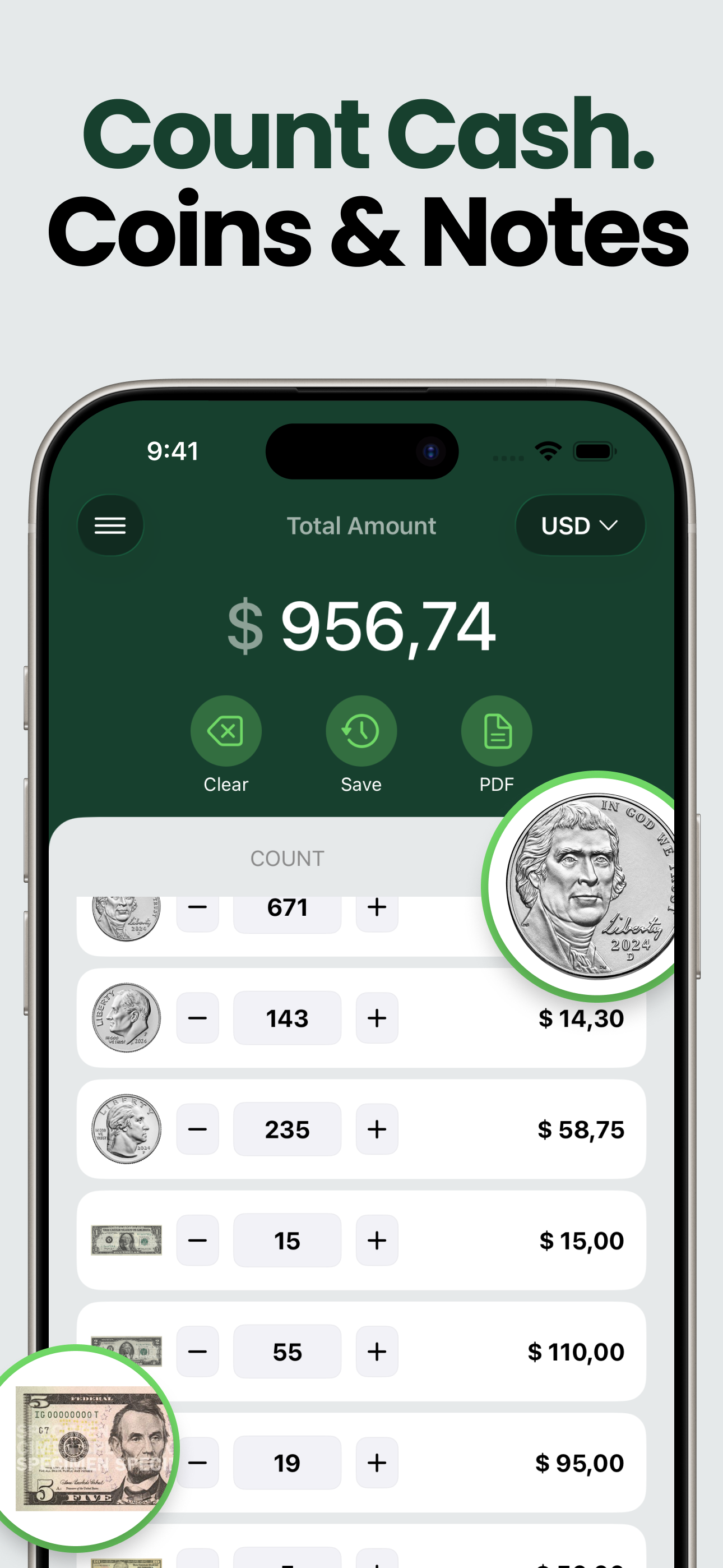 Coin Counter - CoinPouch