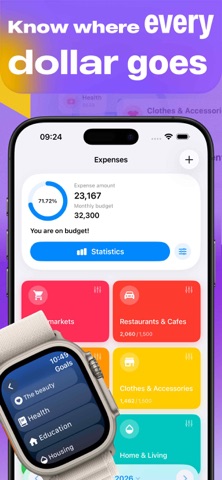 Plan: Budget & Expense Tracker iPhone screenshot