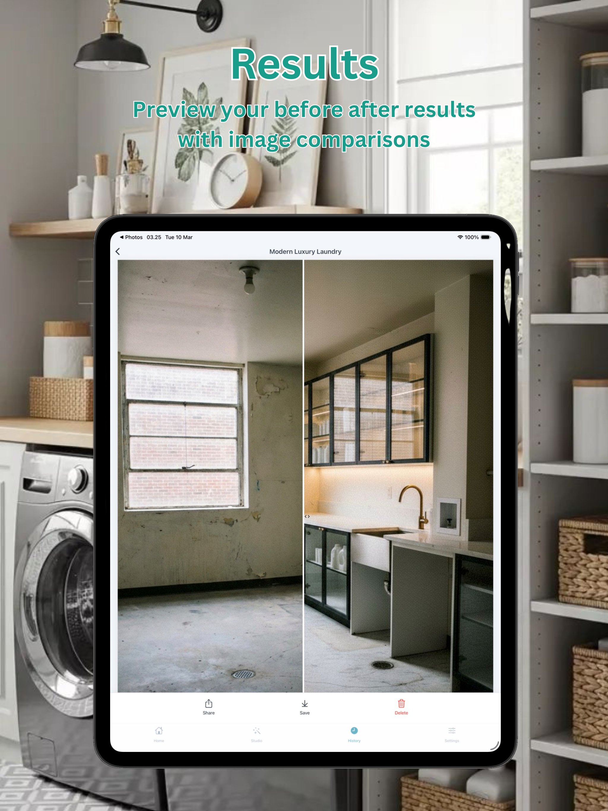 Laundry AI: Room Design Plan