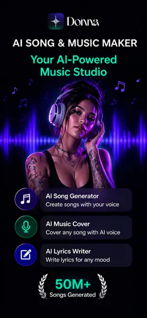 Donna AI Song & Music Maker screenshot 1