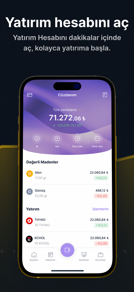 ForInvest: Borsa, Hisse, Altın screenshot 9