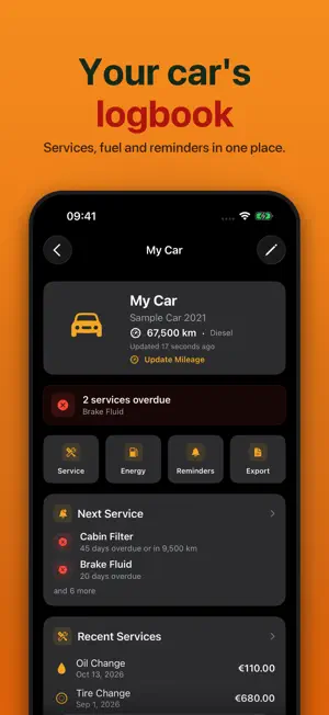 AutoLog — Car Maintenance screenshot 1