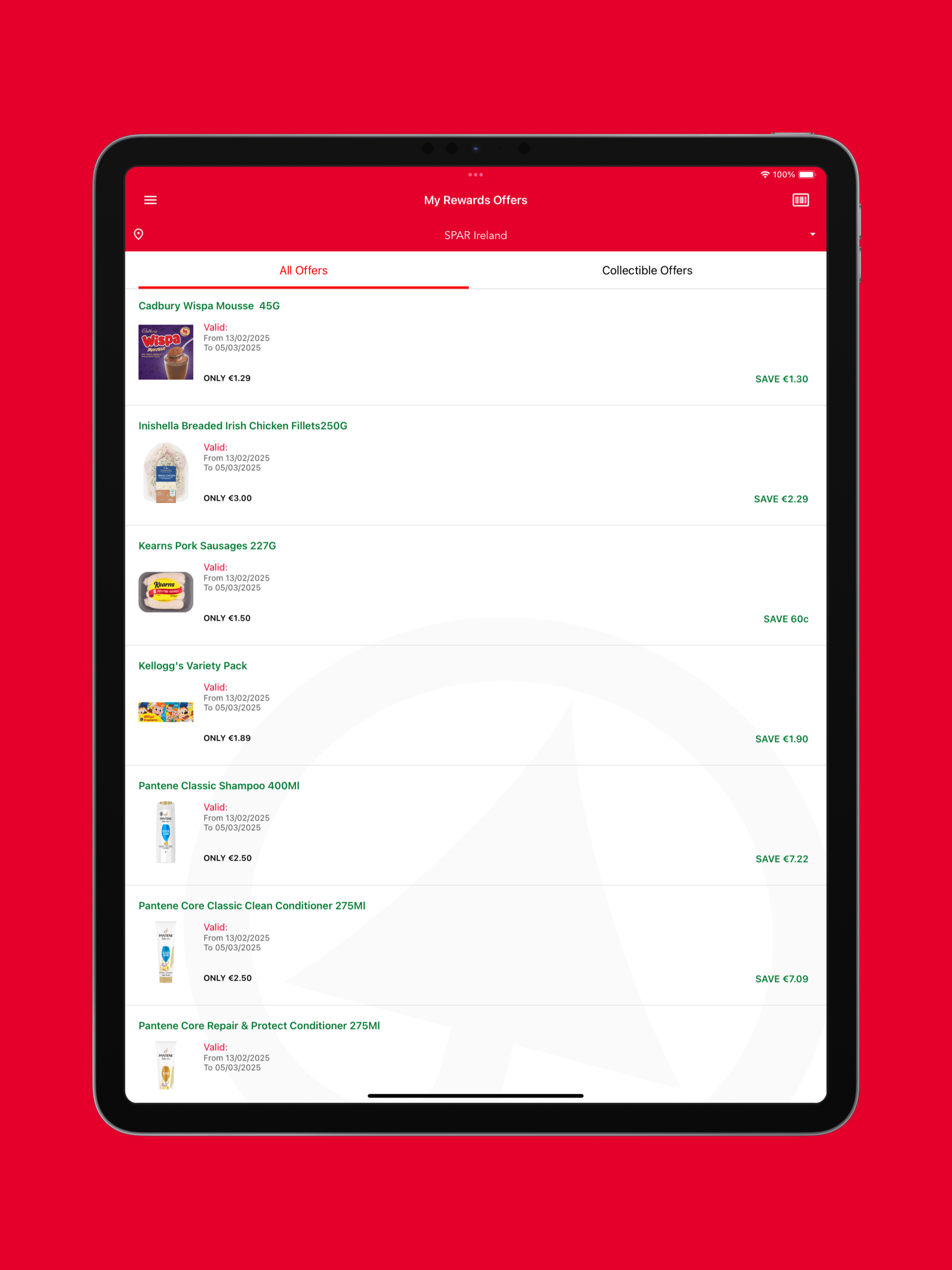 SPAR Ireland - My SPAR Rewards