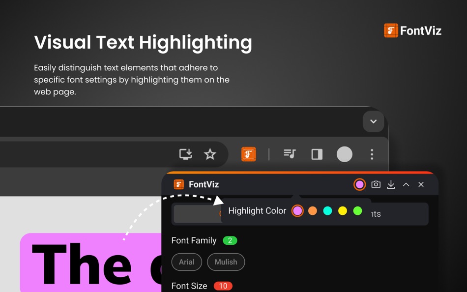 #4. FontViz (macOS) By: Foxsense Innovations