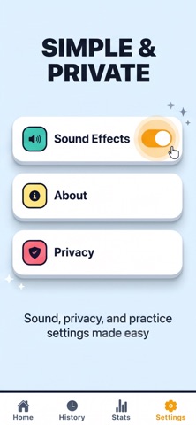 BreathBlock Practice screenshot