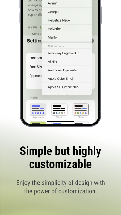 FiveNotes Mobile Screenshot