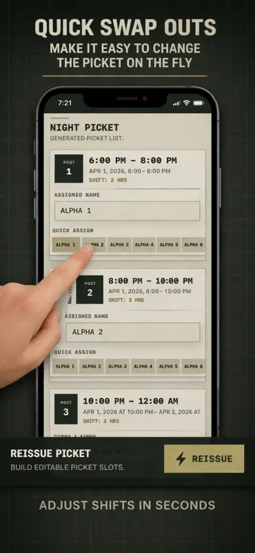 Picket List screenshot 5 of 10