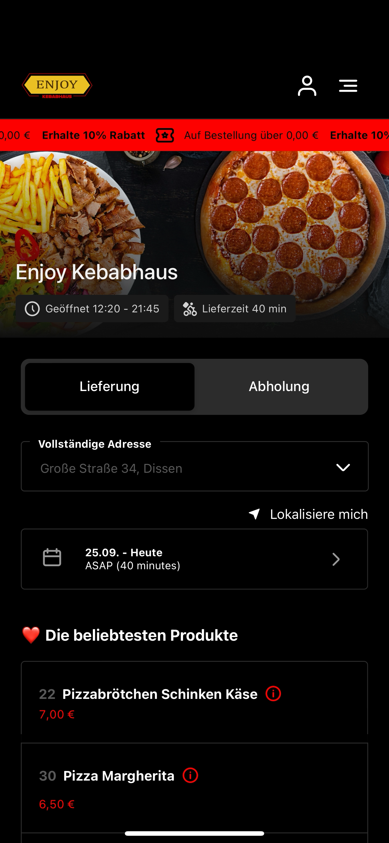 Enjoy Kebabhaus screenshot 3