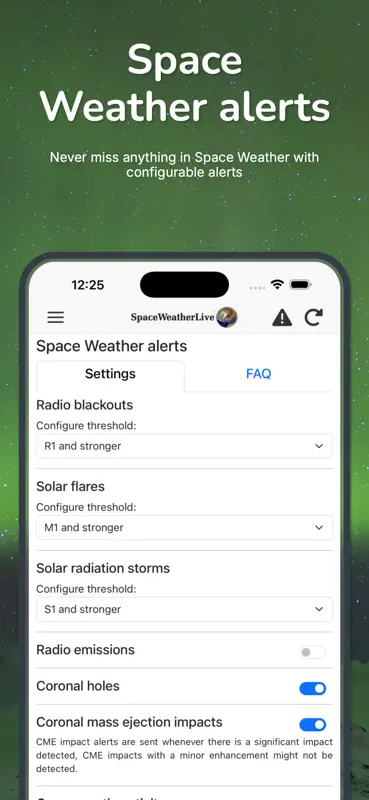 SpaceWeatherLive screenshot 3 of 8
