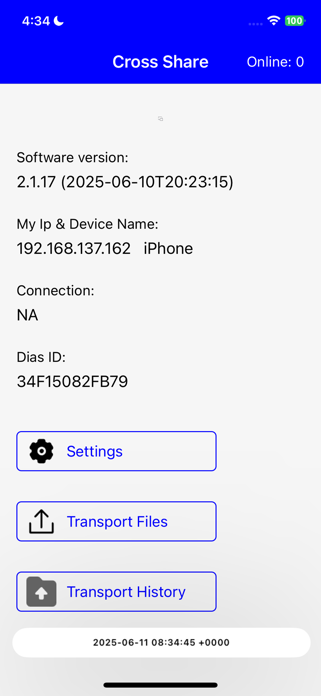 CrossShare Screenshot 1 of 4