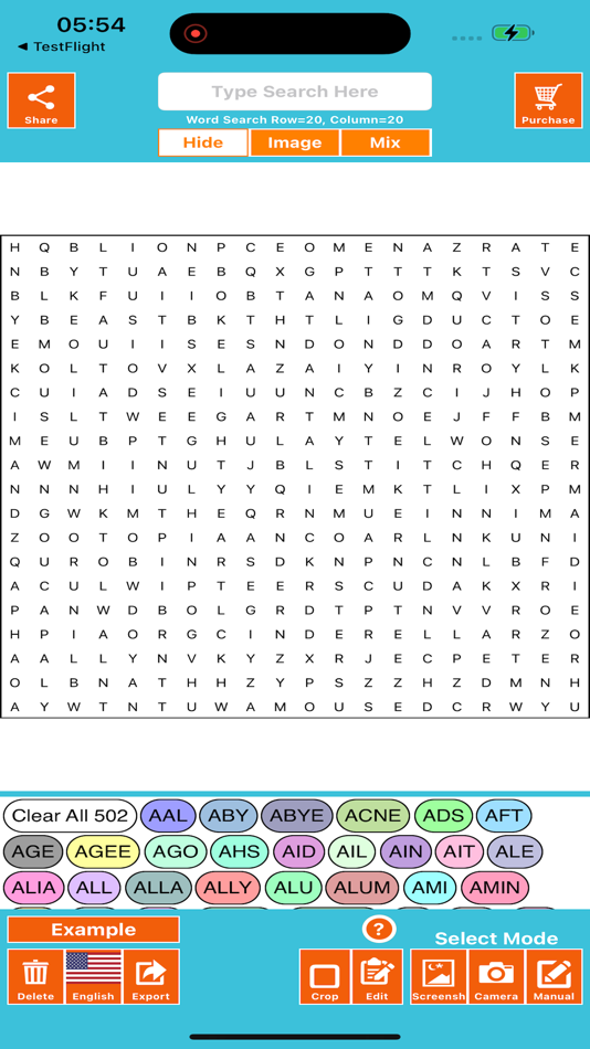 #2. Word Search Solver AI Omniglot (iOS) 由: Mohit Singi