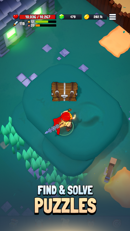 #4. Eternal Hero: Action RPG (iOS) By: Rivvy