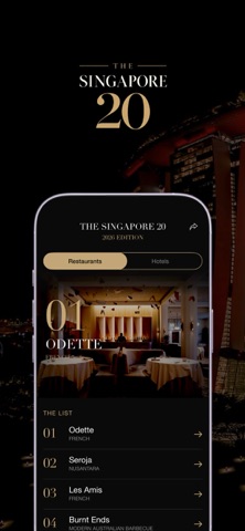 The Singapore 20 iPhone screenshot