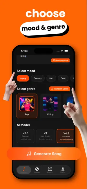 Rimox - AI Song Generator screenshot 3