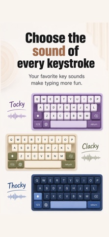 Mechanical Keyboard App－FunKey iPhone screenshot